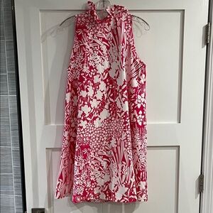 Tuckernuck Pink and White Floral Dress Size M